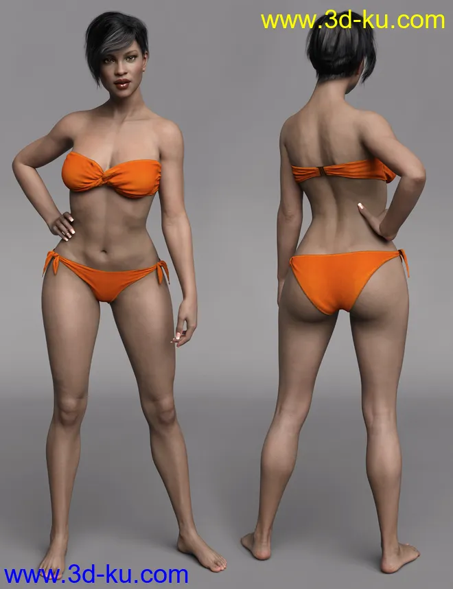 Valentina HD for Genesis 8 Female模型的图片7