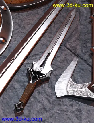 3D打印模型Valhalla Weapons Collection的图片