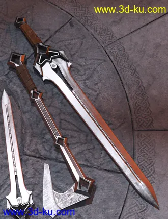 3D打印模型Valhalla Weapons Collection的图片