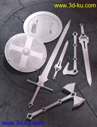 3D打印模型Valhalla Weapons Collection的图片