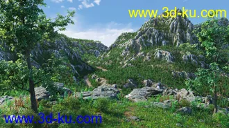 3D打印模型Valley and Hills的图片