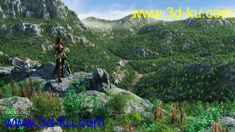 3D打印模型Valley and Hills的图片