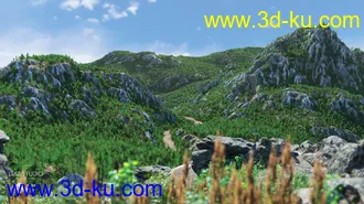 3D打印模型Valley and Hills的图片