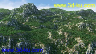 3D打印模型Valley and Hills的图片