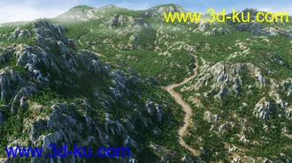3D打印模型Valley and Hills的图片