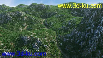 3D打印模型Valley and Hills的图片
