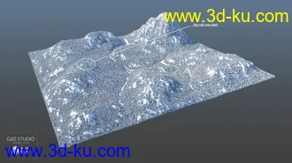 3D打印模型Valley and Hills的图片