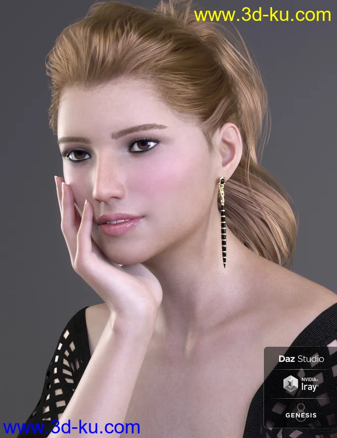 Verena for Genesis 8 Female模型的图片8
