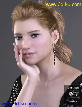 3D打印模型Verena for Genesis 8 Female的图片
