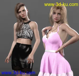3D打印模型Verena for Genesis 8 Female的图片