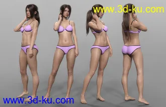 3D打印模型Verena for Genesis 8 Female的图片
