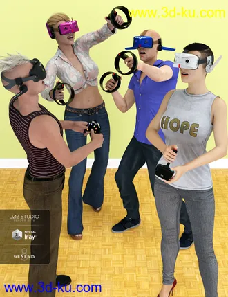 3D打印模型Video Game Controllers的图片