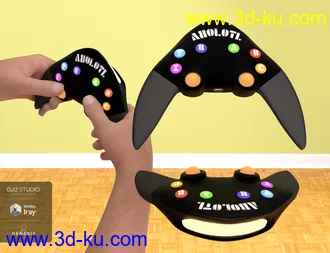 3D打印模型Video Game Controllers的图片
