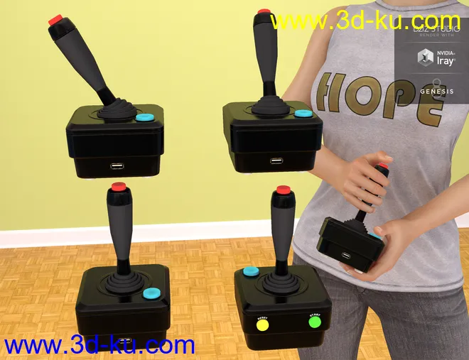 Video Game Controllers模型的图片8
