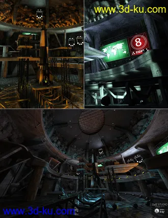 3D打印模型Villainous Lair的图片