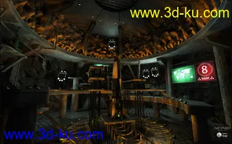 3D打印模型Villainous Lair的图片