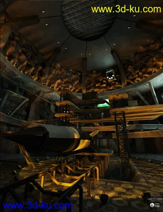 3D打印模型Villainous Lair的图片