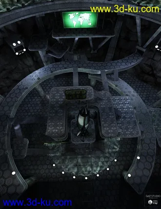 3D打印模型Villainous Lair的图片