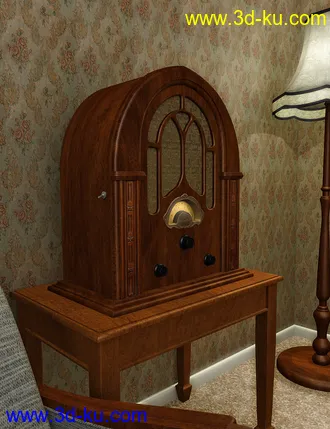 3D打印模型Vintage Lounge Furniture的图片