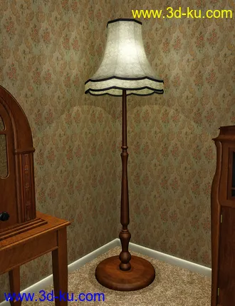 3D打印模型Vintage Lounge Furniture的图片