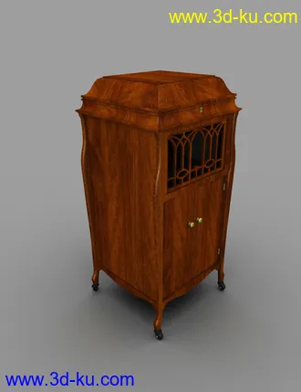 3D打印模型Vintage Lounge Furniture的图片