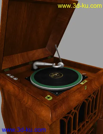 3D打印模型Vintage Lounge Furniture的图片