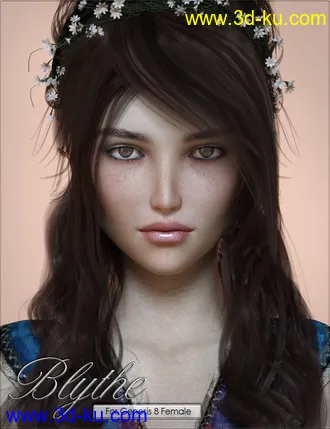 3D打印模型VYK Blythe for Genesis 8 Female的图片