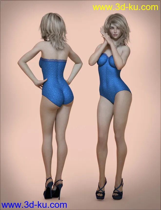 VYK Blythe for Genesis 8 Female模型的图片5