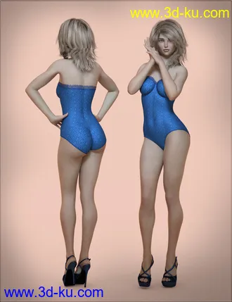 3D打印模型VYK Blythe for Genesis 8 Female的图片