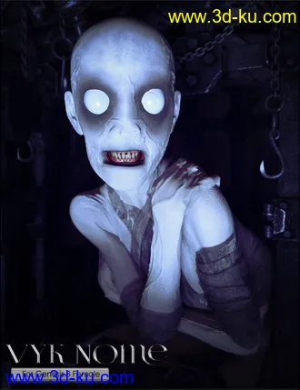 3D打印模型VYK Nome for Genesis 8 Female的图片