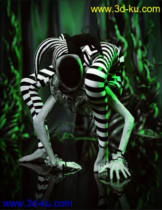 3D打印模型VYK Nome for Genesis 8 Female的图片