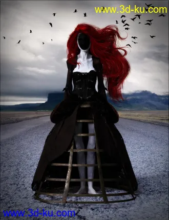 3D打印模型VYK Nome for Genesis 8 Female的图片