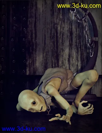 3D打印模型VYK Nome for Genesis 8 Female的图片