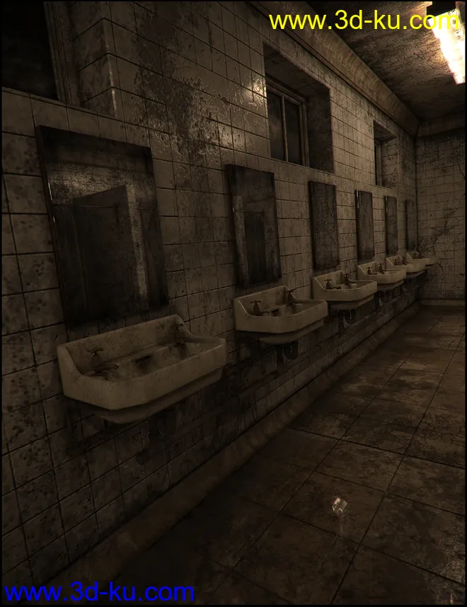 West Park Ablutions Iray Addon模型的图片3