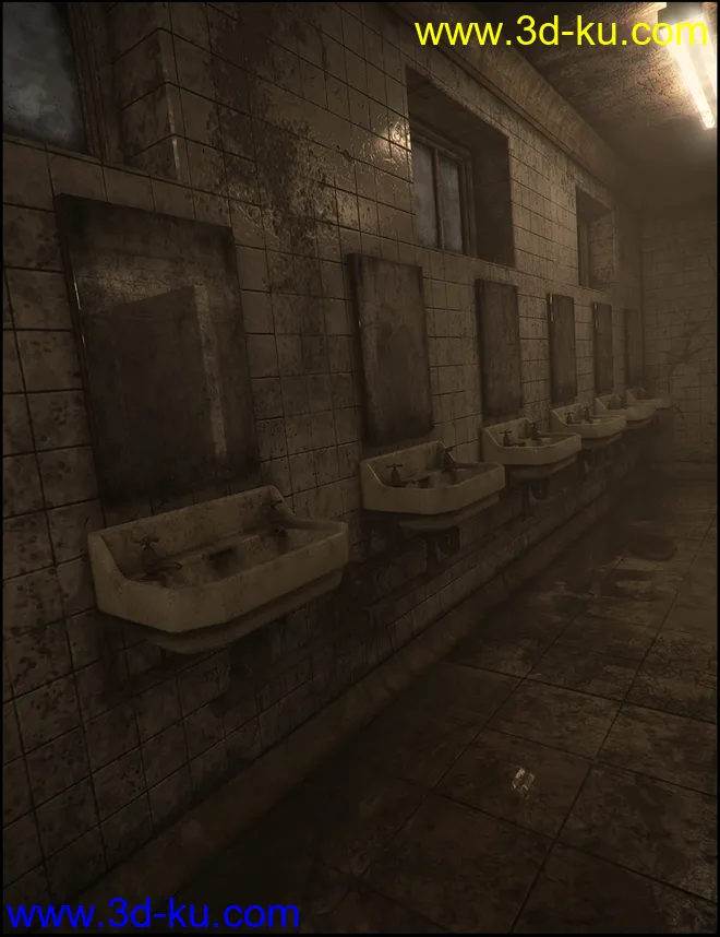 West Park Ablutions Iray Addon模型的图片4