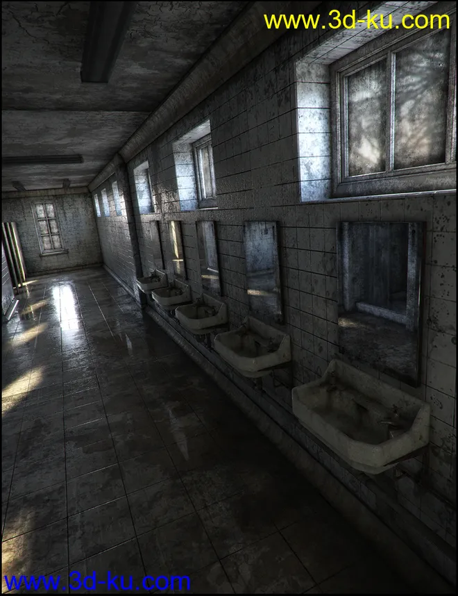 West Park Ablutions Iray Addon模型的图片13