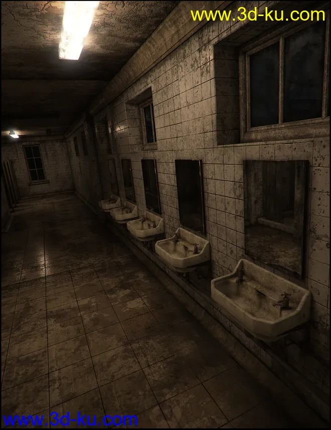 West Park Ablutions Iray Addon模型的图片14