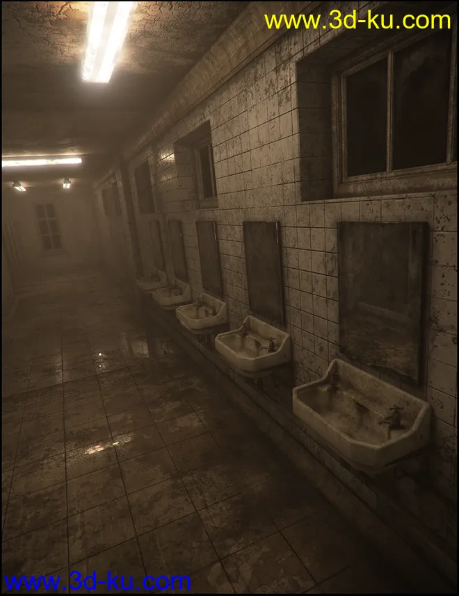 West Park Ablutions Iray Addon模型的图片15