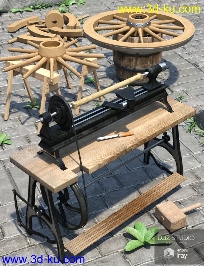 Wheelwrights Workshop模型的图片1