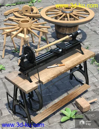 3D打印模型Wheelwrights Workshop的图片