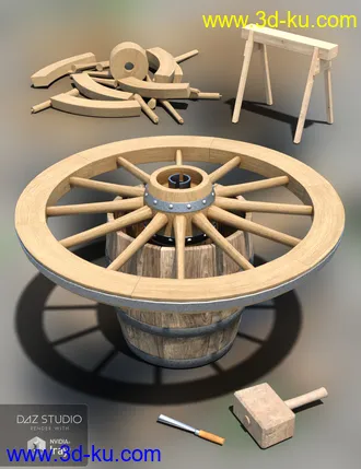 3D打印模型Wheelwrights Workshop的图片