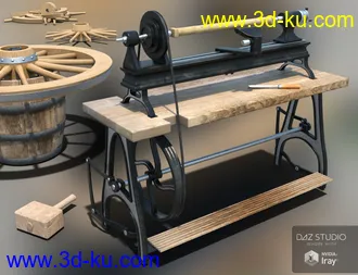 3D打印模型Wheelwrights Workshop的图片