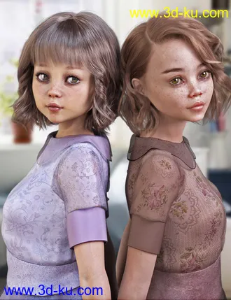 3D打印模型Whimsical Girls for Genesis 8 Female的图片