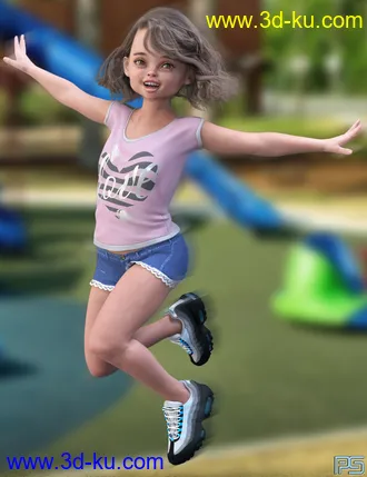 3D打印模型Whimsical Girls for Genesis 8 Female的图片