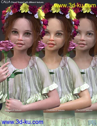 3D打印模型Whimsical Girls for Genesis 8 Female的图片