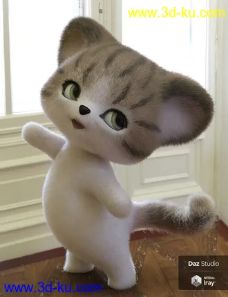 3D打印模型Whiskers for Pounce the Puma的图片
