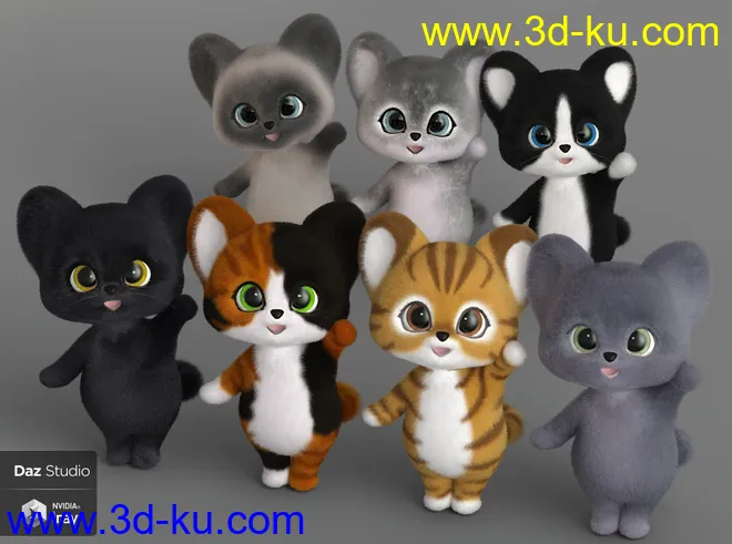 Whiskers for Pounce the Puma模型的图片4