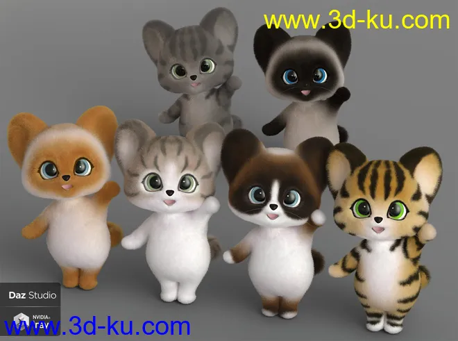 Whiskers for Pounce the Puma模型的图片5