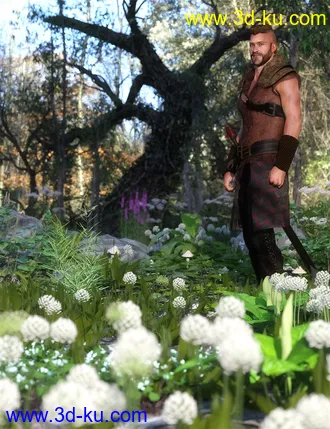 3D打印模型Wild Flowers Vol 5 - Woodland Plants的图片