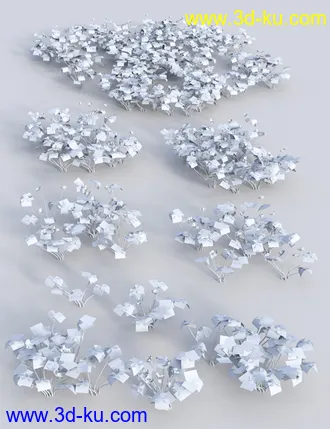 3D打印模型Wild Flowers Vol 5 - Woodland Plants的图片